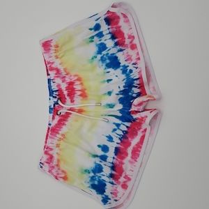 Franks Tie Dye Classic Pink Swim Shorts